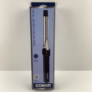 NEW Conair 3/4 inch Curling Iron Heated Hair Styler